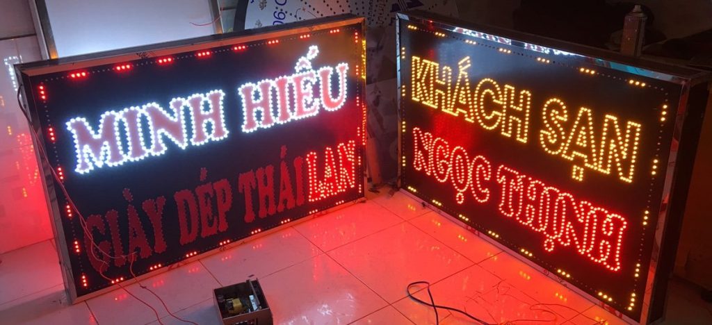 Các loại biển quảng cáo LED phổ biến trên thị trường