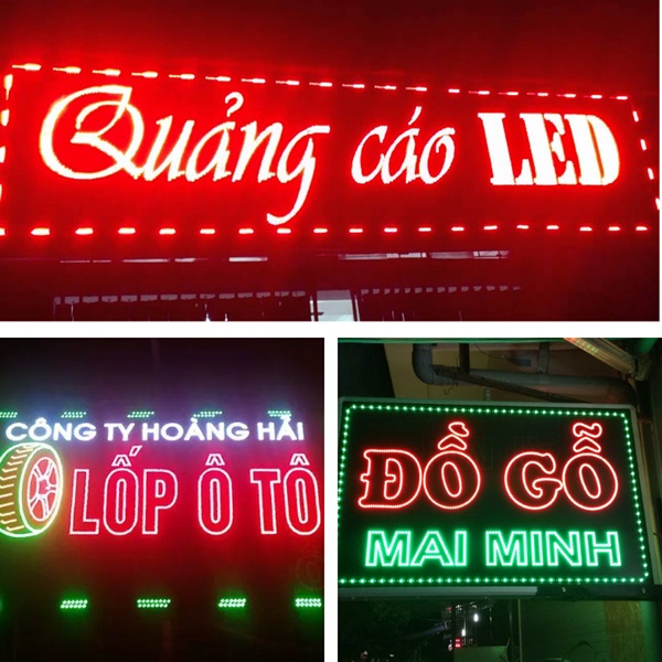 Làm bảng hiệu