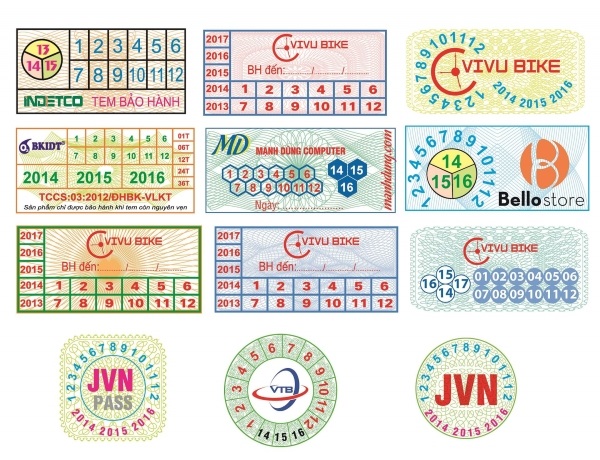 Cách thiết kế tem nhãn bảo hành hiệu quả