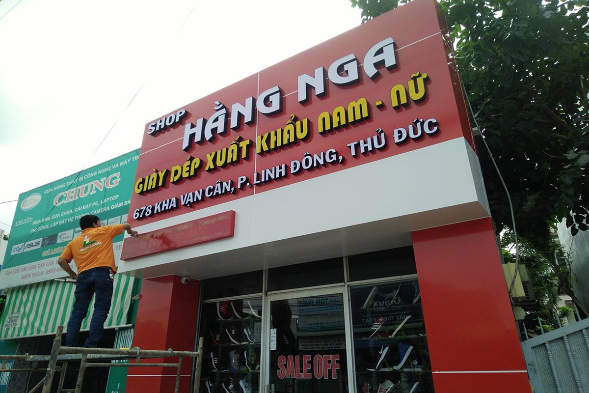 Dịch vụ Làm bảng hiệu mica chuyên nghiệp tại innhanh.pro.vn
