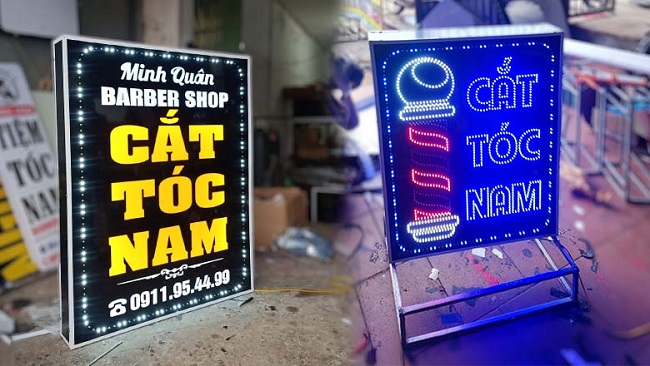Bảng Hiệu Hộp Đèn Đứng: Định Nghĩa Và Kích Thước Phổ Biến Các Loại Bảng Hiệu Hộp Đèn Đứng Phổ Biến