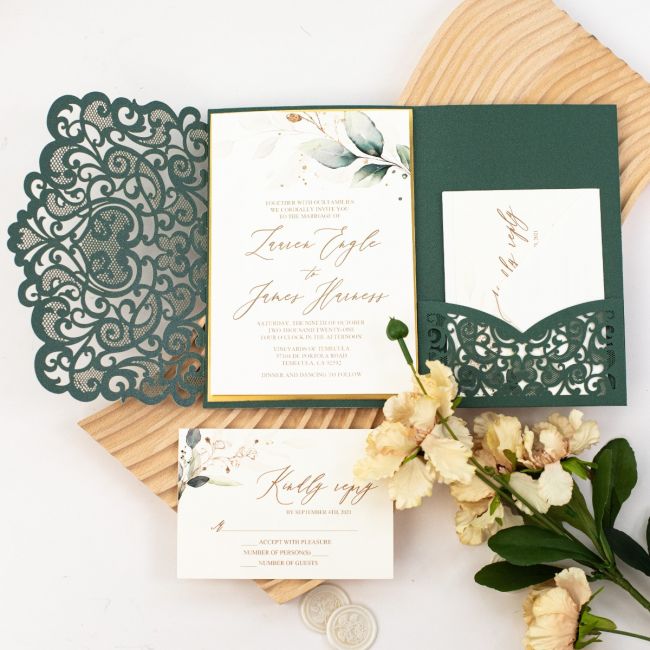 Tất tần tật những cách thiết kế thiệp cưới đẹp, sang trọng Chọn font chữ và họa tiết phù hợp