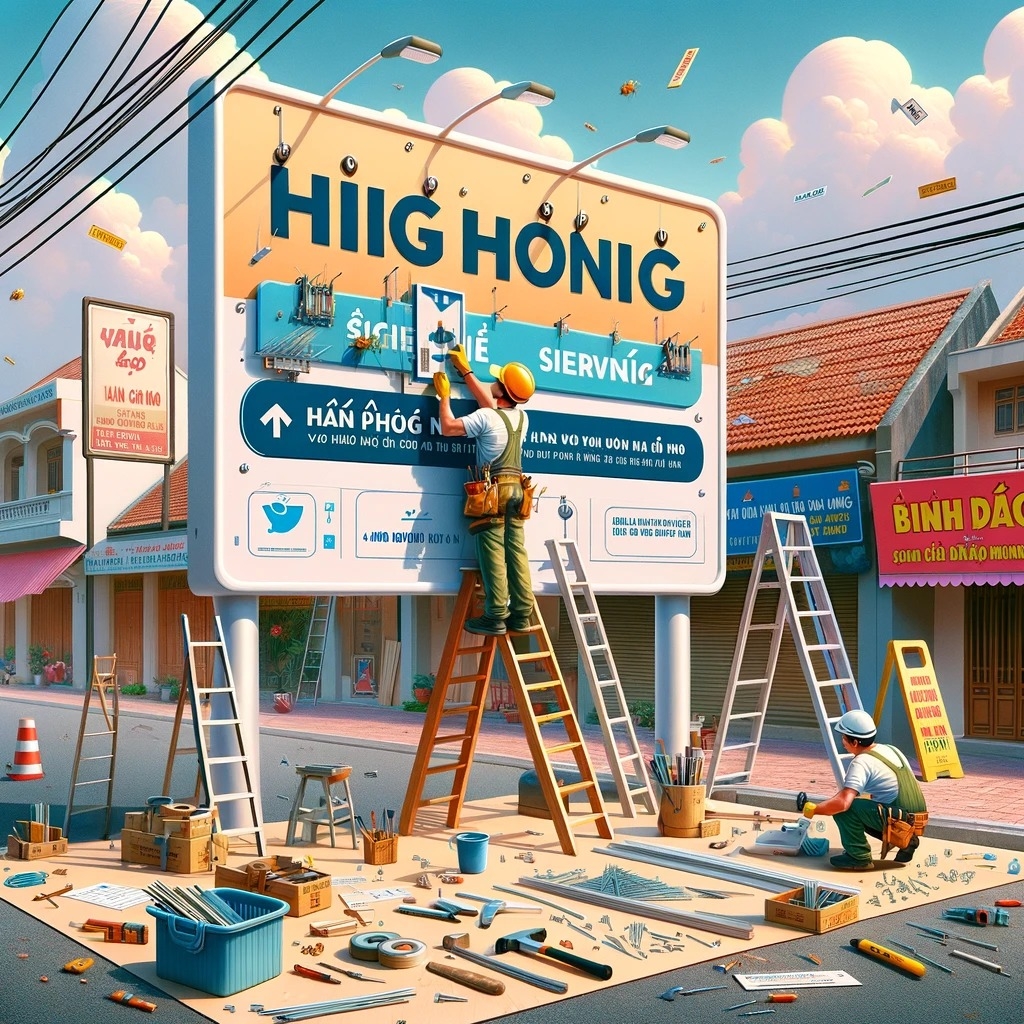 Dịch vụ thiết kế quảng cáo và thi công quảng cáo