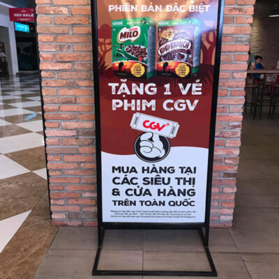Mẫu Biển Quảng Cáo Đứng Đẹp