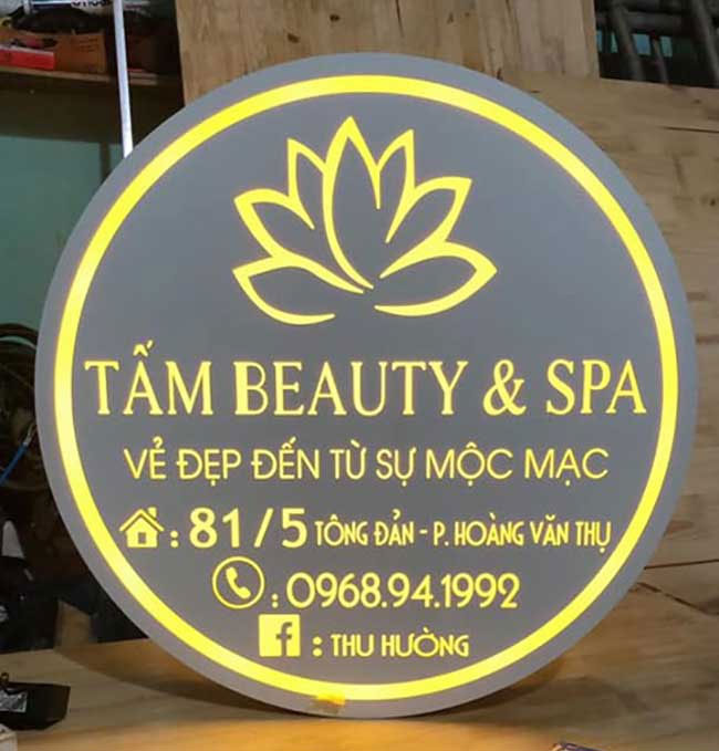 Biển Vẫy Spa - Giải Pháp Quảng Cáo Hiệu Quả Cho Ngành Làm Đẹp Xu Hướng Thiết Kế Biển LED Vẫy Spa Năm 2024