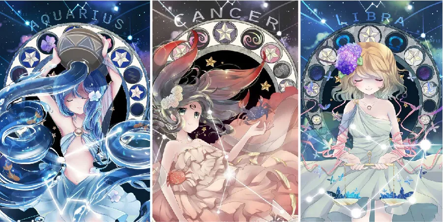 12 cung hoàng đạo anime