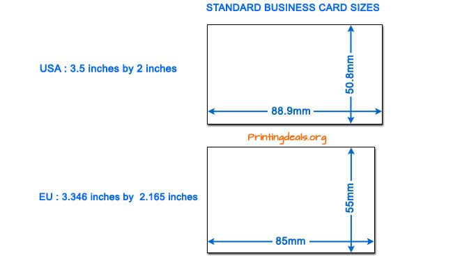 Kích Thước Name Card Tiêu Chuẩn Và Cách Tùy Chỉnh Hợp Lý Các Kích Thước Tiêu Chuẩn Quốc Tế Cho Name Card