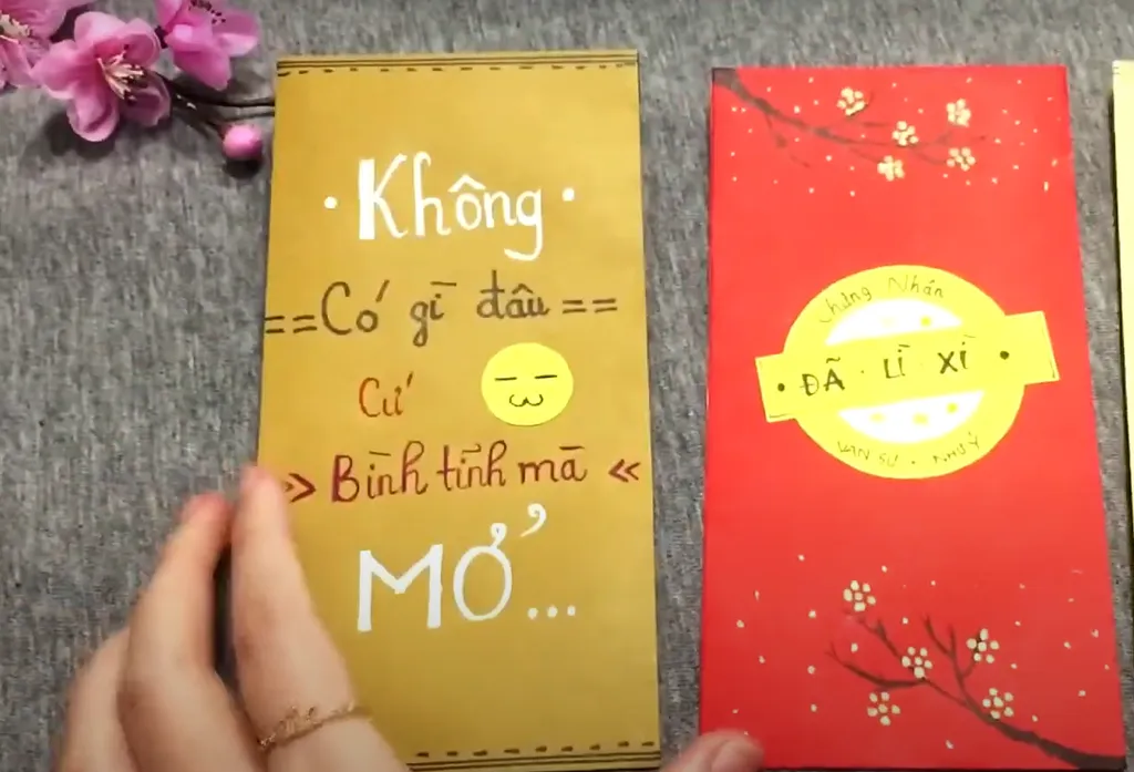 Học Ngay 11 Cách Trang Trí Bao Lì Xì Ấn Tượng Tặng Người Thân Mau Trang Tri Bao Li Xi An Tuong Tang Nguoi Than 11