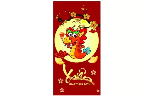Mau bao li xi theo con giap Hinh anh con ran linh vat cua nam At Ty 2025 duoc the hien da dang tu de thuong den uy nghiem 5