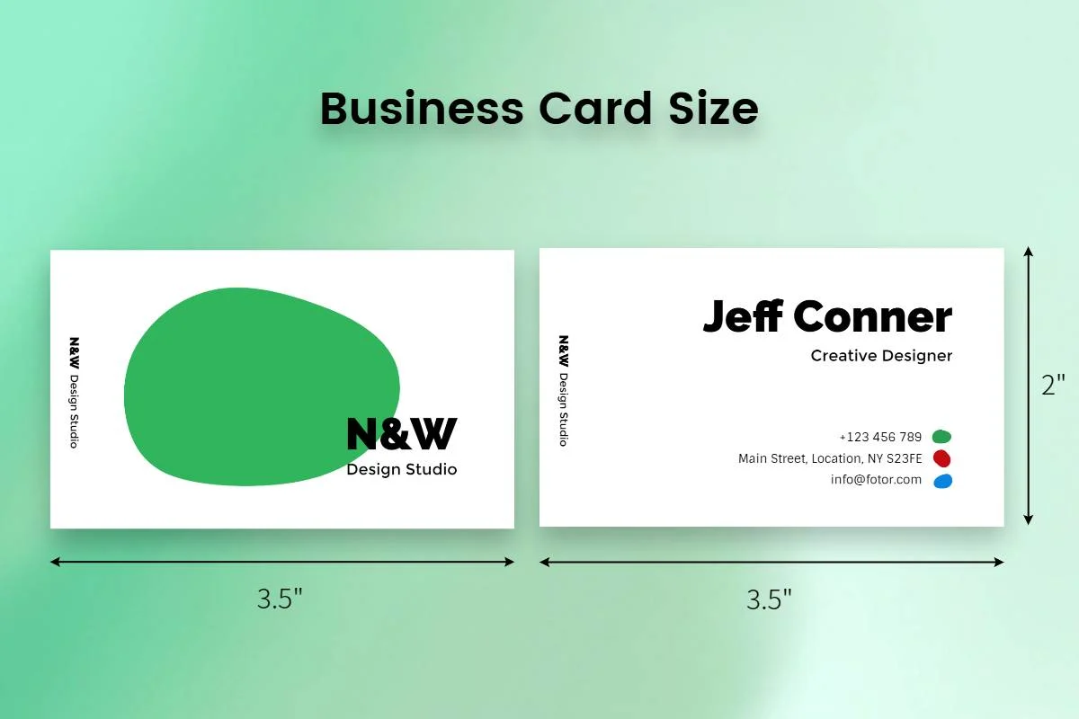 Kích Thước Name Card Tiêu Chuẩn Và Cách Tùy Chỉnh Hợp Lý Tại Sao Kích Thước Name Card Lại Quan Trọng Đến Vậy