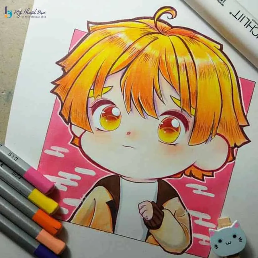 Tổng hợp +300 tranh vẽ anime đẹp chibi anime 27f07a86
