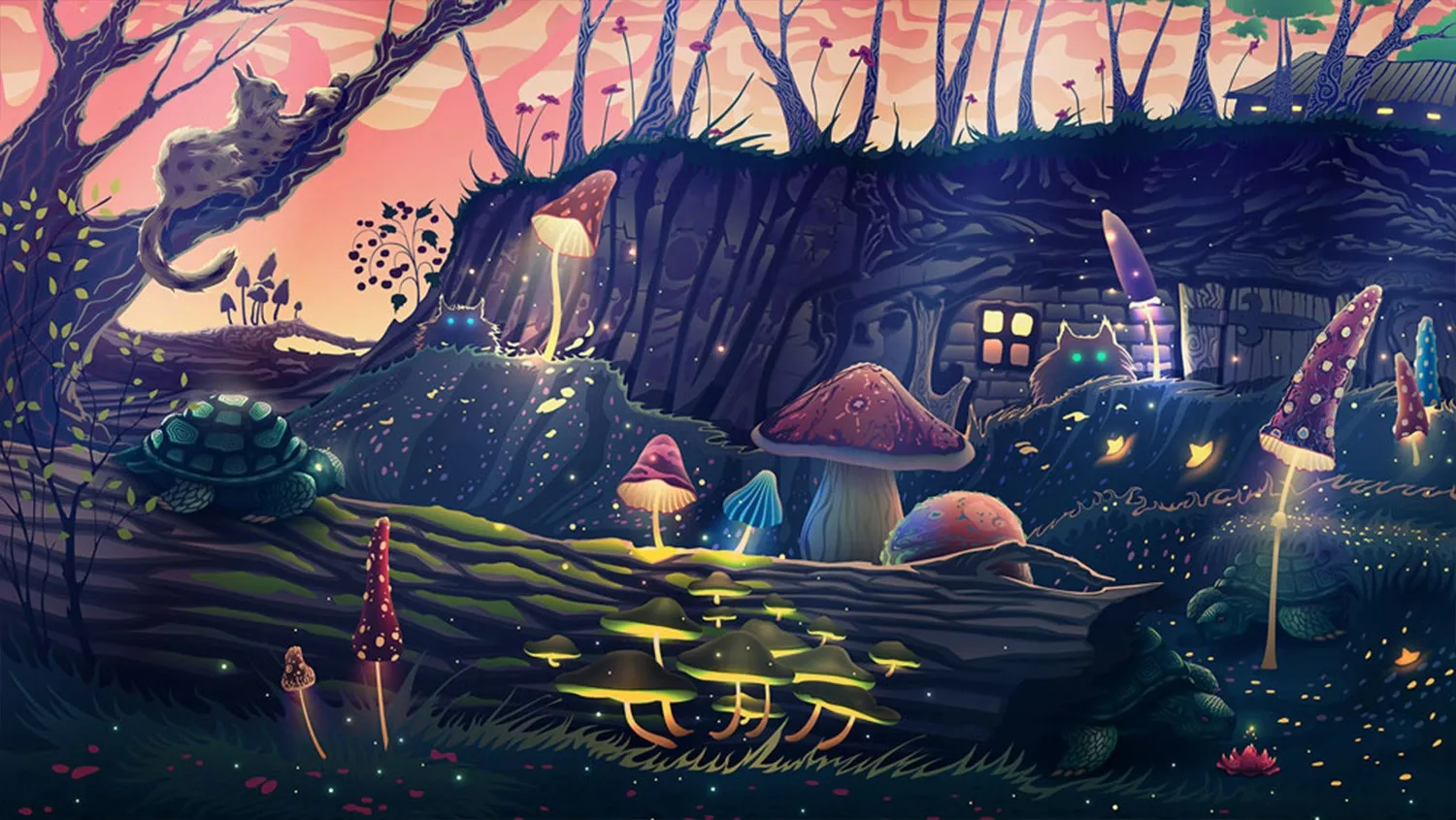 Hình nền Anime phong cảnh