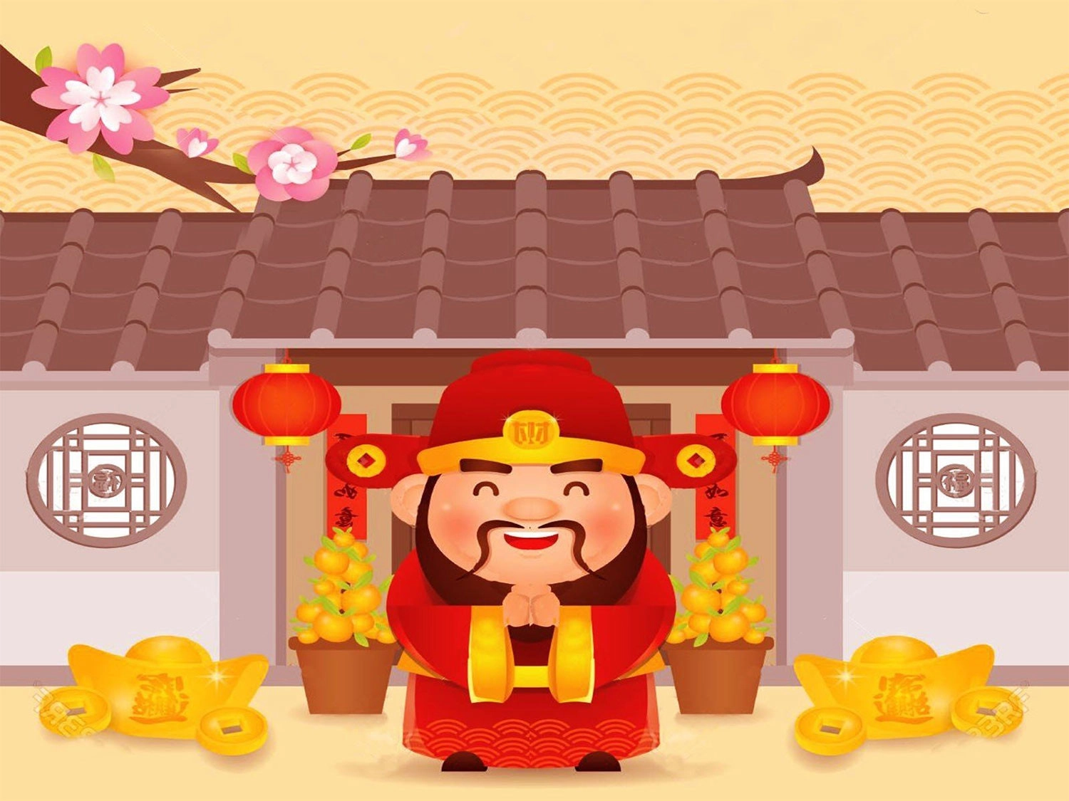 Top 100+ hình nền ông Thần Tài đẹp nhất 2024, thu hút tài lộc cho bạn hinh ong than tai may man tai loc05