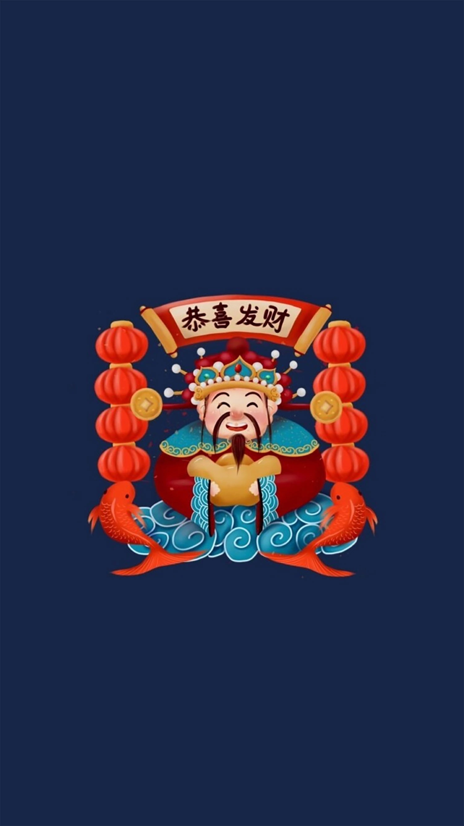 Top 100+ hình nền ông Thần Tài đẹp nhất 2024, thu hút tài lộc cho bạn hinh ong than tai may man tai loc19