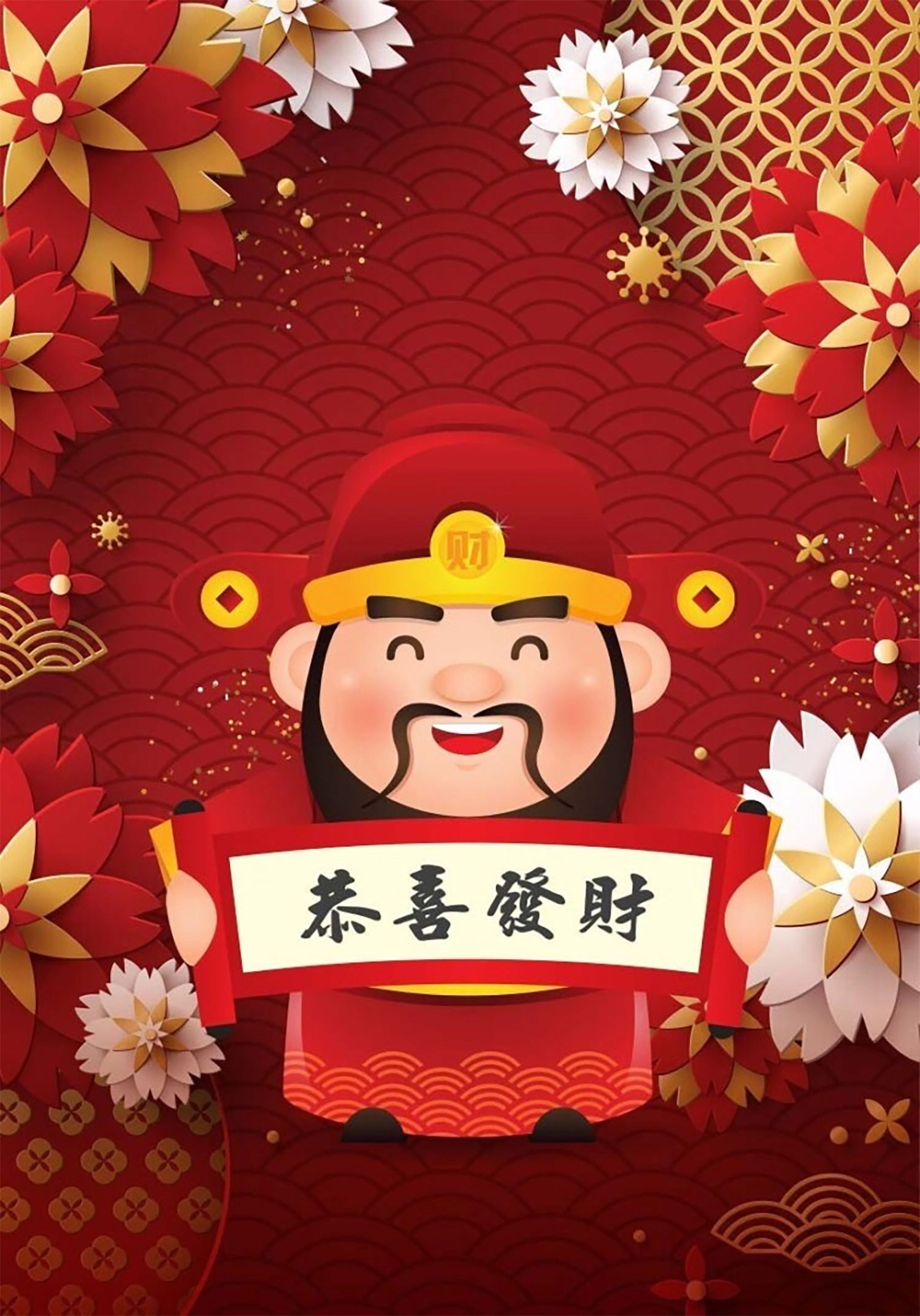 Top 100+ hình nền ông Thần Tài đẹp nhất 2024, thu hút tài lộc cho bạn hinh ong than tai may man tai loc26