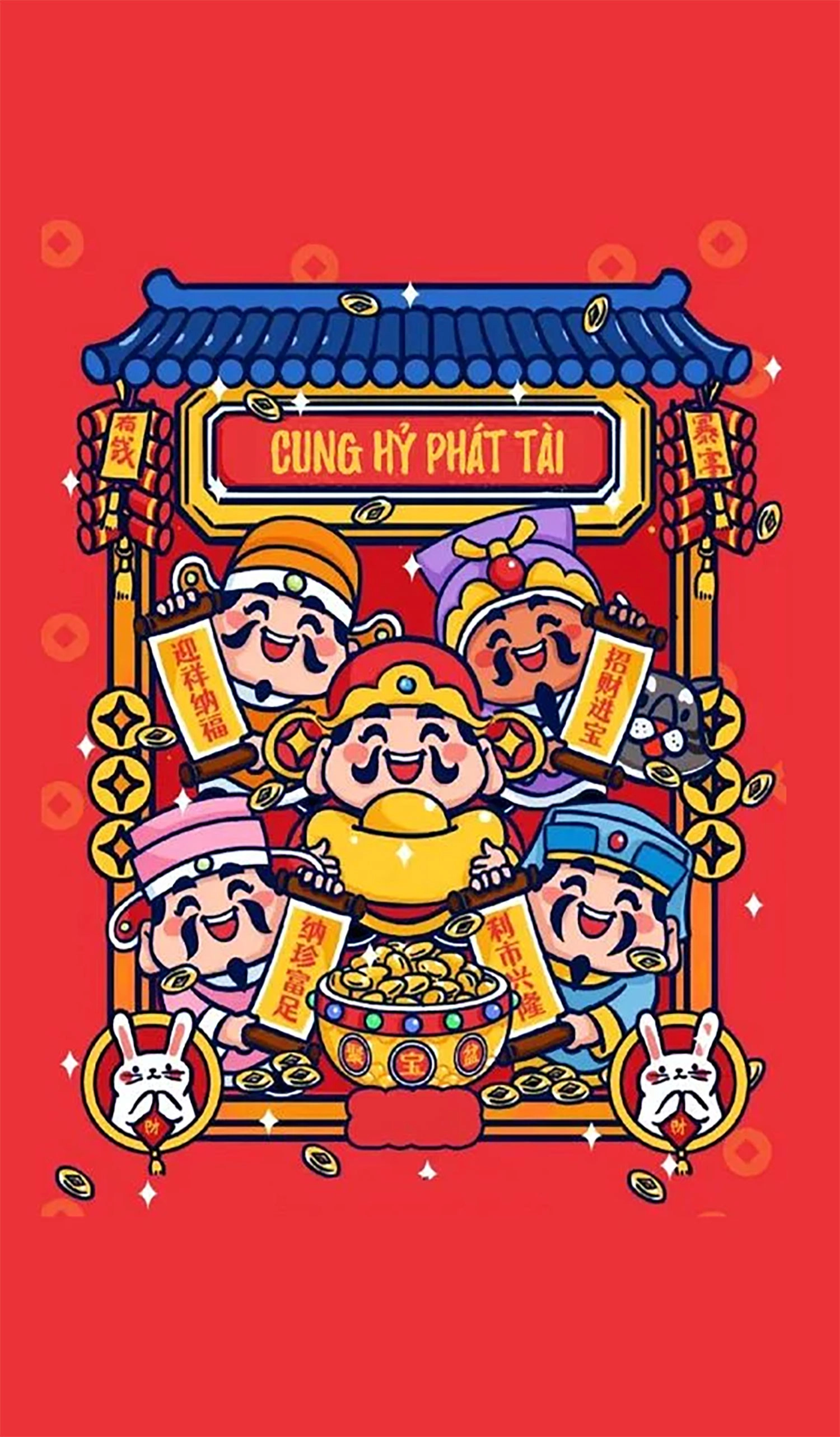 Top 100+ hình nền ông Thần Tài đẹp nhất 2024, thu hút tài lộc cho bạn hinh ong than tai may man tai loc30