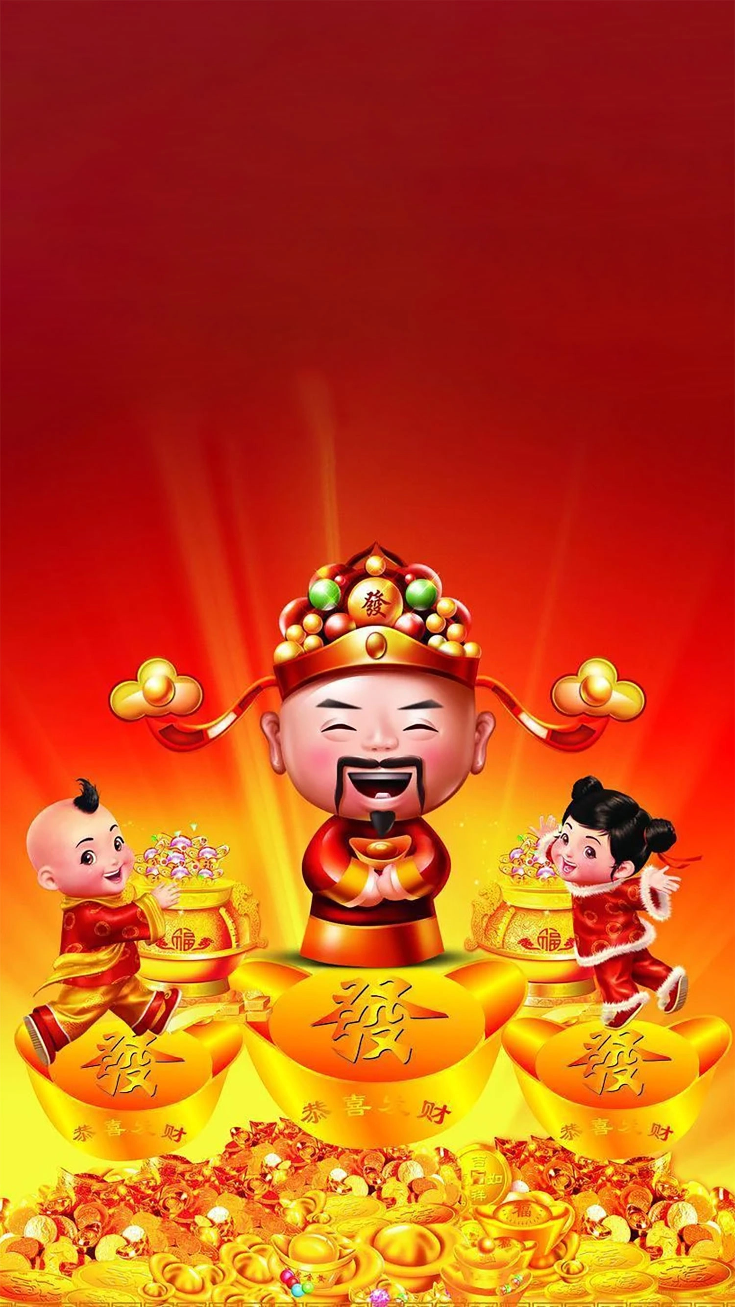 Top 100+ hình nền ông Thần Tài đẹp nhất 2024, thu hút tài lộc cho bạn hinh ong than tai may man tai loc33