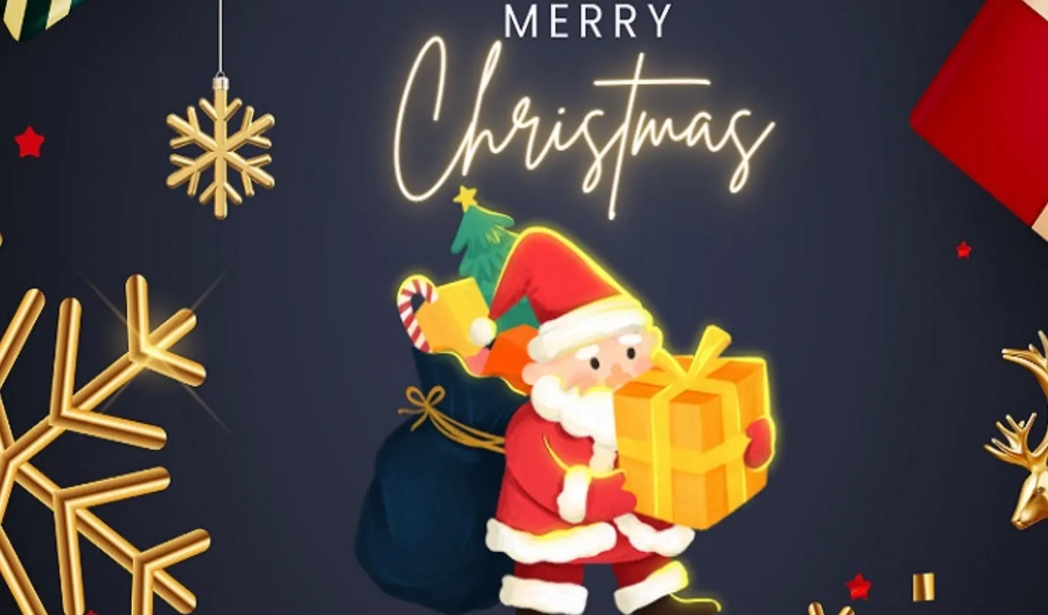 Ông già Noel đáng yêu