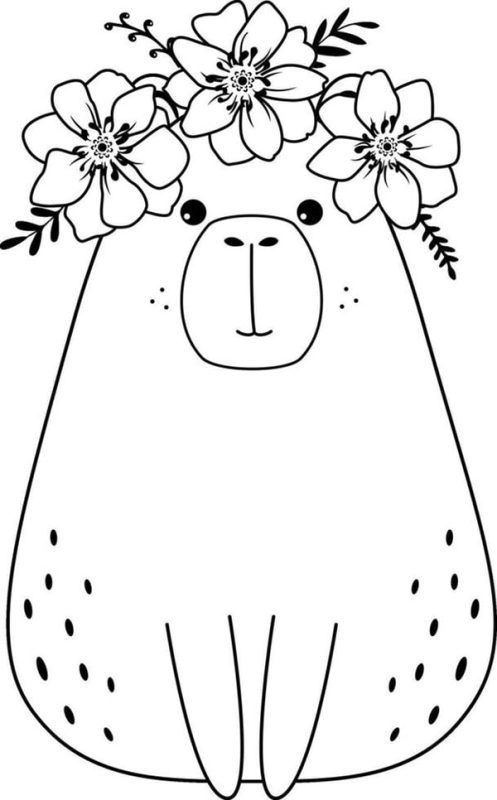 100+ Tranh Tô Màu Capybara Cute: Từ Dễ Đến Khó, Phù Hợp Mọi Lứa Tuổi! 100 tranh to mau capybara cute tu de den kho phu hop moi lua tuoi 11999 15