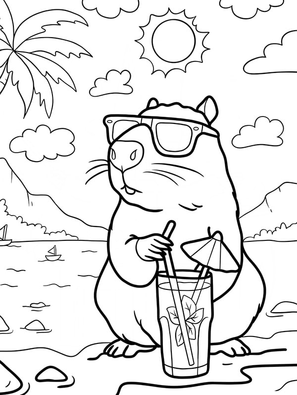 100+ Tranh Tô Màu Capybara Cute: Từ Dễ Đến Khó, Phù Hợp Mọi Lứa Tuổi! 100 tranh to mau capybara cute tu de den kho phu hop moi lua tuoi 11999 18