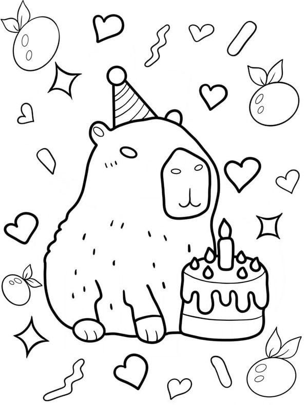 100+ Tranh Tô Màu Capybara Cute: Từ Dễ Đến Khó, Phù Hợp Mọi Lứa Tuổi! 100 tranh to mau capybara cute tu de den kho phu hop moi lua tuoi 11999 20