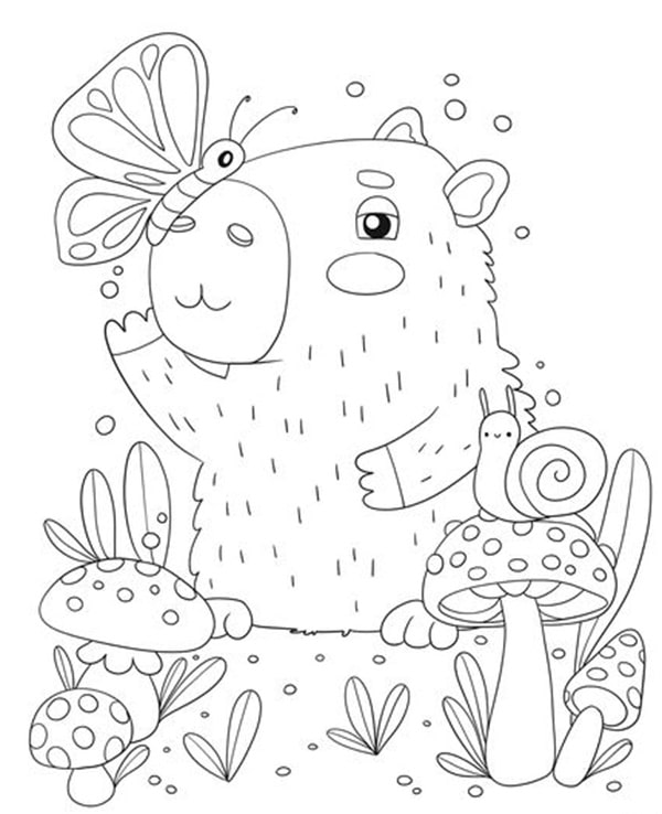 100+ Tranh Tô Màu Capybara Cute: Từ Dễ Đến Khó, Phù Hợp Mọi Lứa Tuổi! 100 tranh to mau capybara cute tu de den kho phu hop moi lua tuoi 11999 21