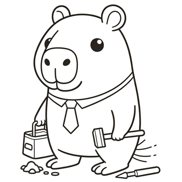 100+ Tranh Tô Màu Capybara Cute: Từ Dễ Đến Khó, Phù Hợp Mọi Lứa Tuổi! 100 tranh to mau capybara cute tu de den kho phu hop moi lua tuoi 11999 22