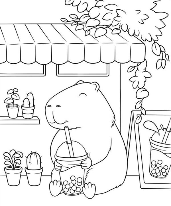 100+ Tranh Tô Màu Capybara Cute: Từ Dễ Đến Khó, Phù Hợp Mọi Lứa Tuổi! 100 tranh to mau capybara cute tu de den kho phu hop moi lua tuoi 11999 27