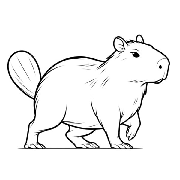 100+ Tranh Tô Màu Capybara Cute: Từ Dễ Đến Khó, Phù Hợp Mọi Lứa Tuổi! 100 tranh to mau capybara cute tu de den kho phu hop moi lua tuoi 11999 3