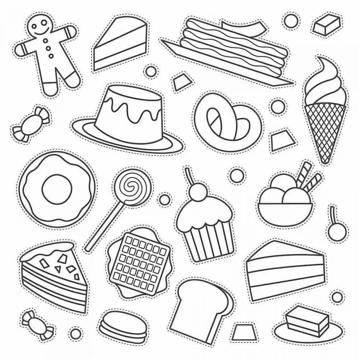 100+ Mẫu Tranh Tô Màu Sticker Cute: Bé Thích Mê! 100 tranh to mau sticker cute cho be yeu04