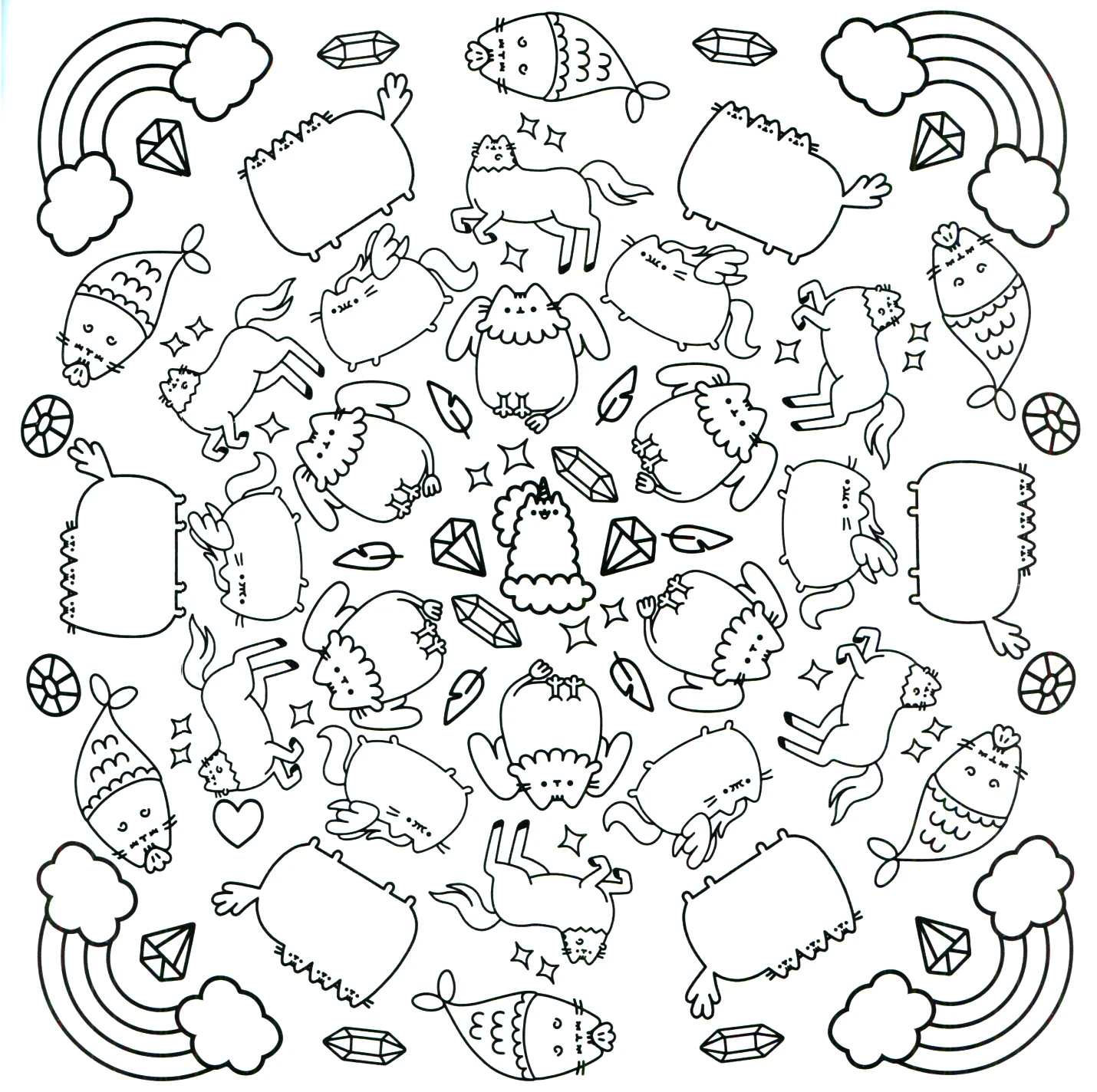 100+ Mẫu Tranh Tô Màu Sticker Cute: Bé Thích Mê! 100 tranh to mau sticker cute cho be yeu07