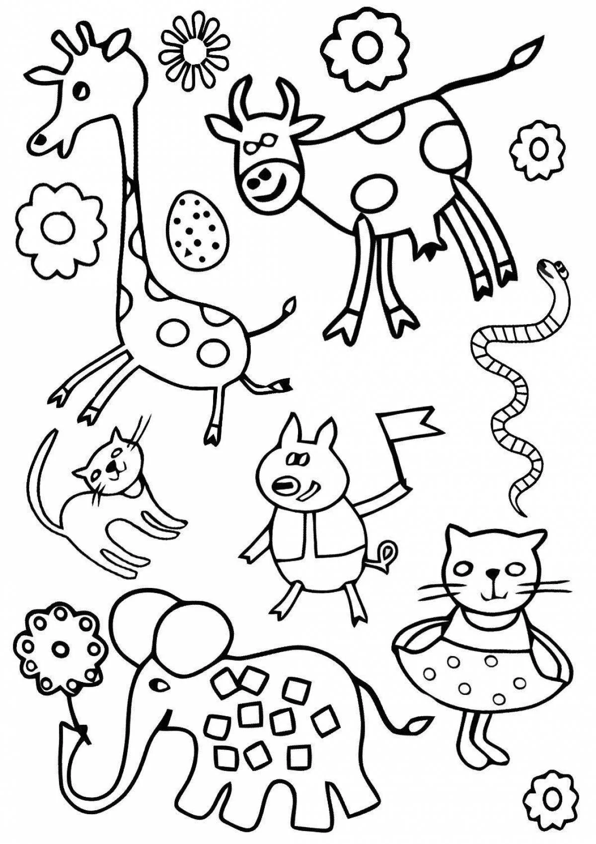 100+ Mẫu Tranh Tô Màu Sticker Cute: Bé Thích Mê! 100 tranh to mau sticker cute cho be yeu09