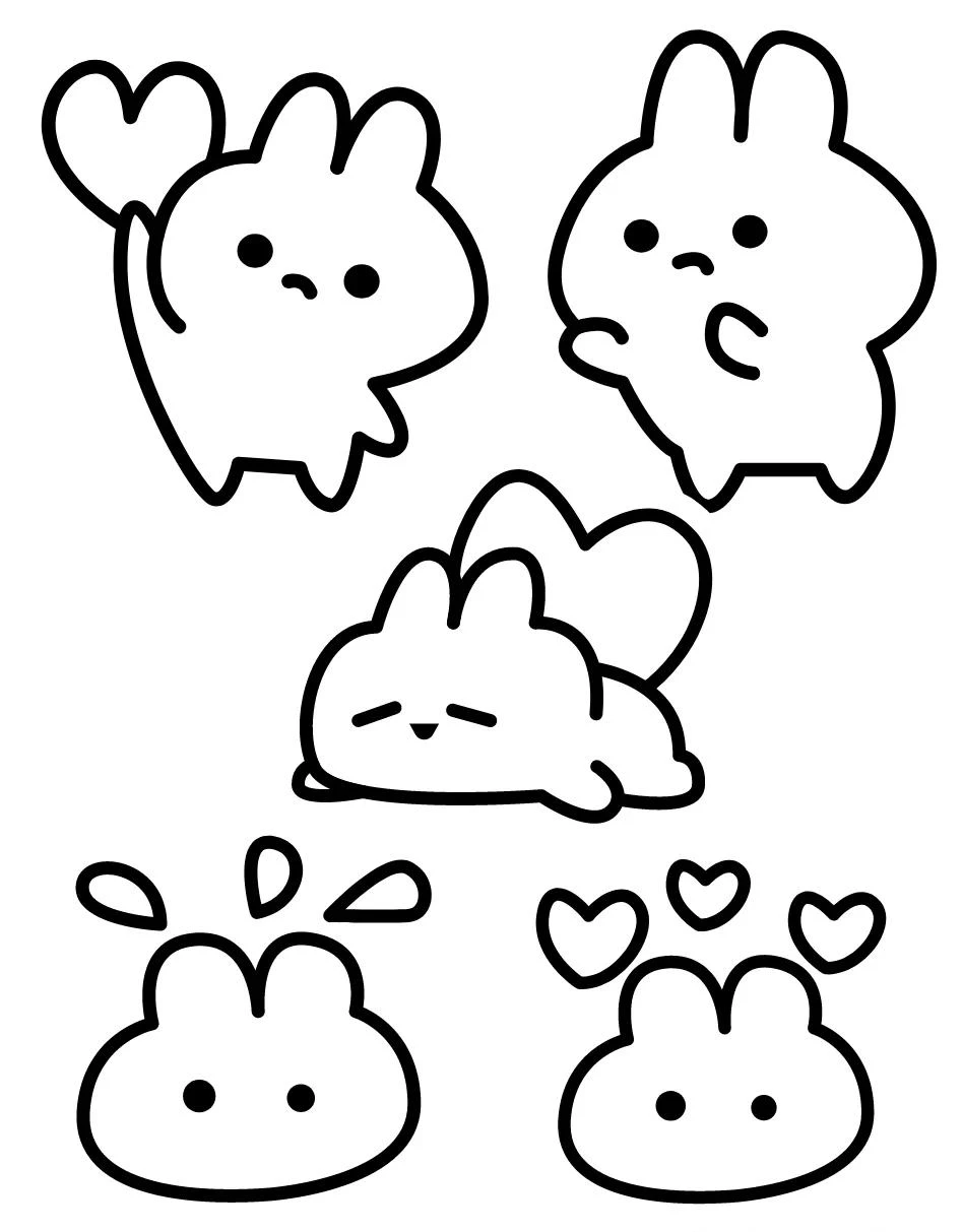 100+ Mẫu Tranh Tô Màu Sticker Cute: Bé Thích Mê! 100 tranh to mau sticker cute cho be yeu19