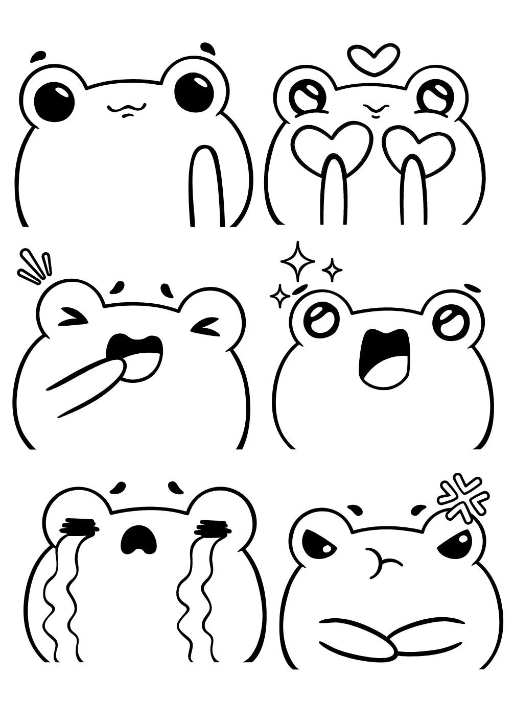100+ Mẫu Tranh Tô Màu Sticker Cute: Bé Thích Mê! 100 tranh to mau sticker cute cho be yeu21
