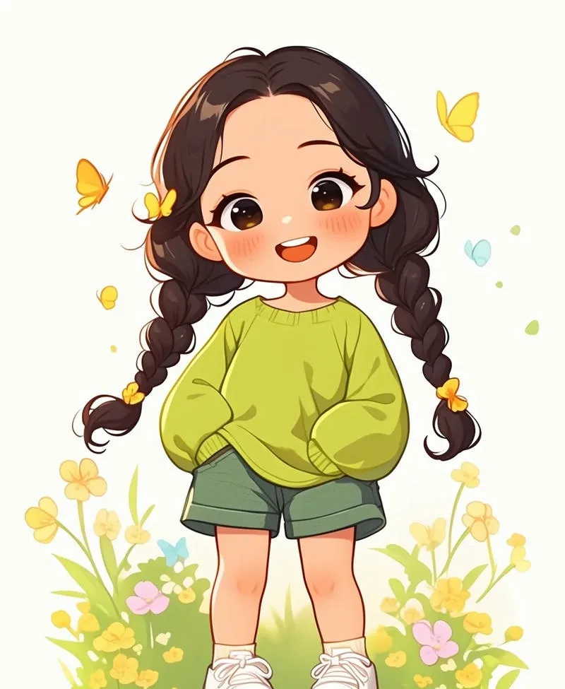 Hinh anh chibi anime full HD 4k lam avatar hinh nen 14