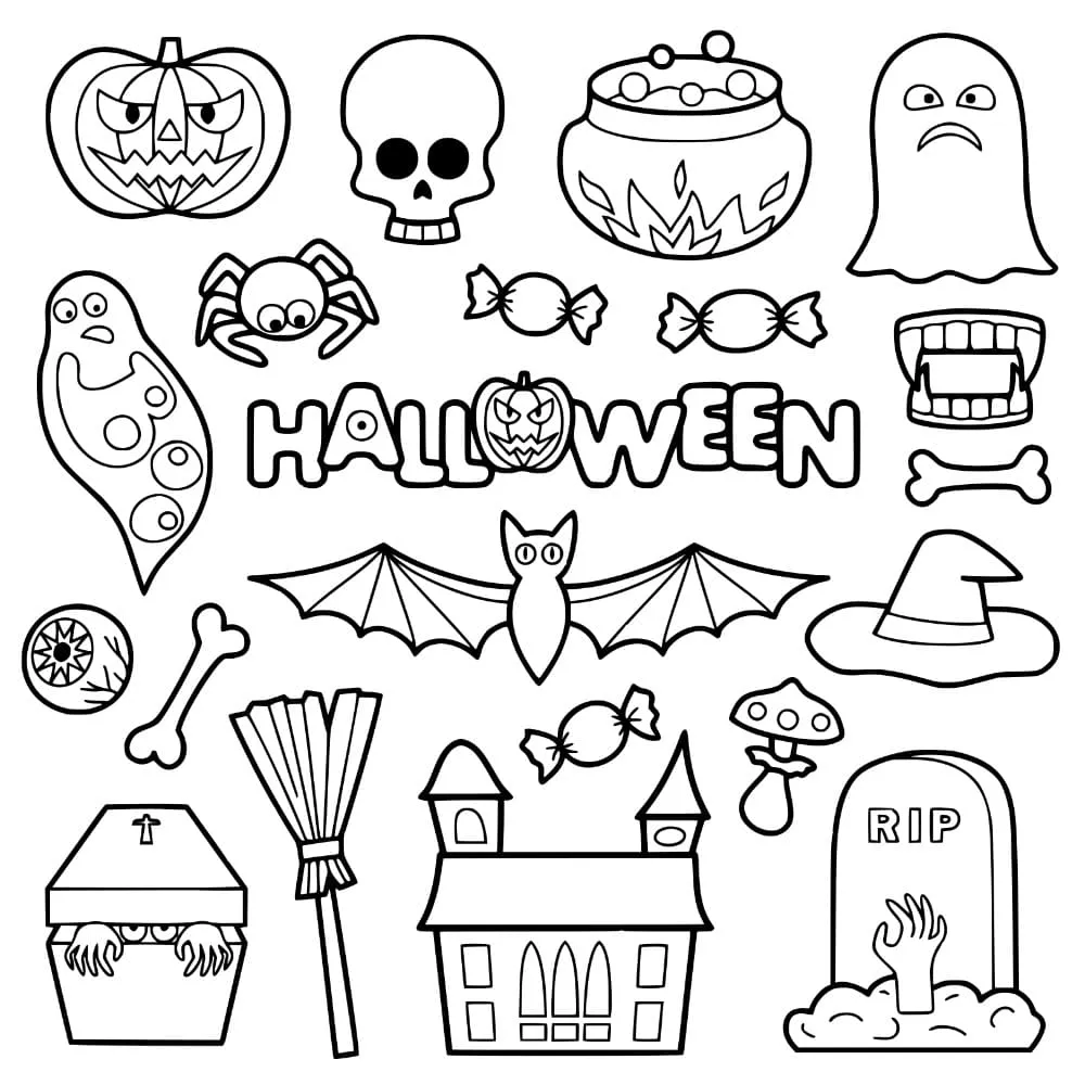 100+ Mẫu Tranh Tô Màu Sticker Cute: Bé Thích Mê! To Mau Sticker Cute03