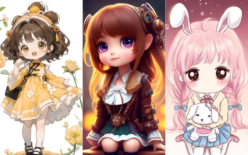 Top 300 ảnh chibi nữ cute dễ thương mới nhất năm 2025 Top 300 ảnh chibi nữ cute dễ thương mới nhất năm 2025