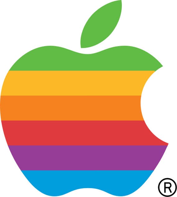 Khám Phá Ý Nghĩa Logo Apple: Bí Mật Đằng Sau Quả Táo Cắn Dở Logo cầu vồng táo năm 1984
