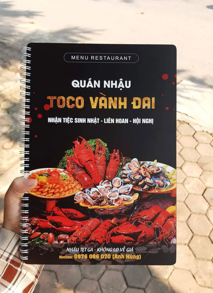 Bỏ Túi 20+ Mẫu Menu Đẹp Cho Lĩnh Vực Ăn Uống Giá Rẻ Tại TPHCM mau in menu dep17 3