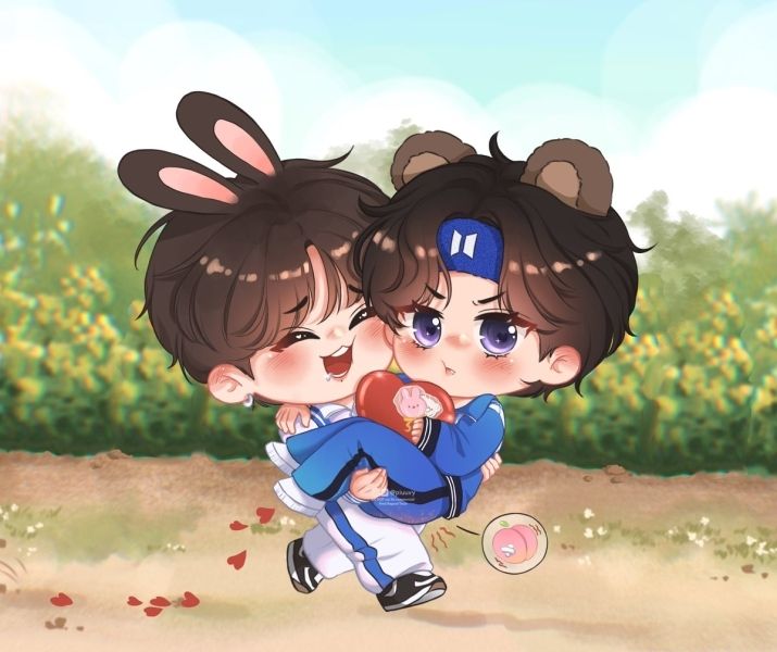 500+ ảnh chibi nam lạnh lùng, cool ngầu cá tính mạnh mẽ 9 Ảnh chibi nam lạnh lùng với mái tóc đen