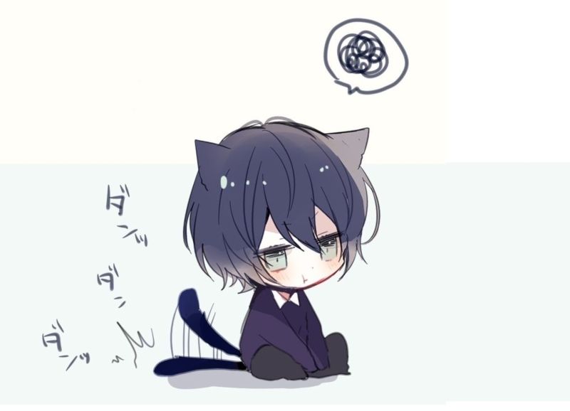 500+ ảnh chibi nam lạnh lùng, cool ngầu cá tính mạnh mẽ 11 Ảnh chibi nam lạnh lùng với biểu cảm nghiêm túc