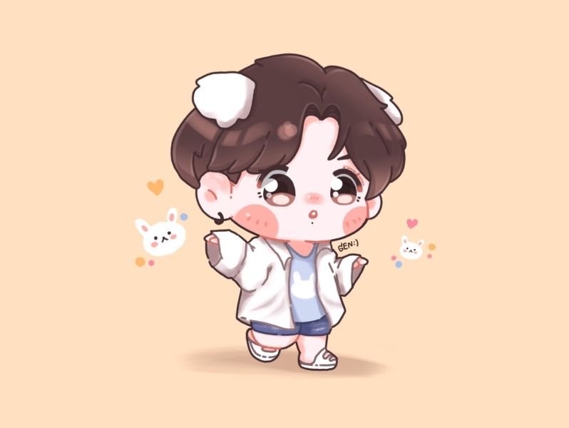 500+ ảnh chibi nam lạnh lùng, cool ngầu cá tính mạnh mẽ 33 Ảnh chibi nam lạnh lùng với đôi mắt buồn