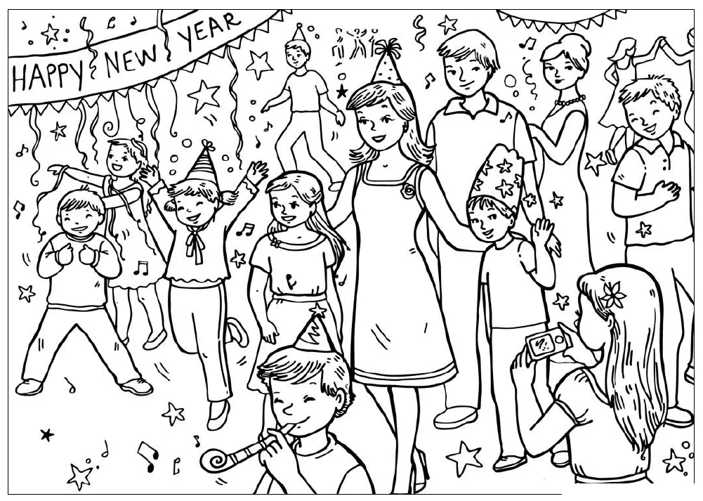 66++ Tranh Tô Màu Tết 2025 Độc Đáo & Ý Nghĩa Cho Bé Vui Xuân! tranh to mau Tet Nguyen Dan 2025 y nghia doc dao da dang cho be11 1