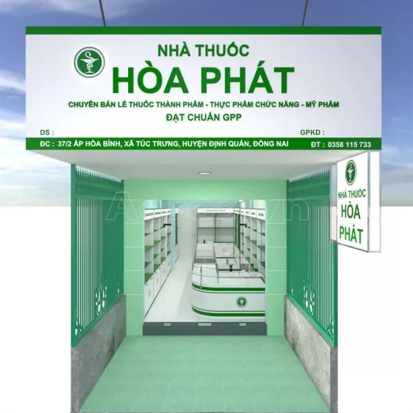Bảng hiệu nhà thuốc