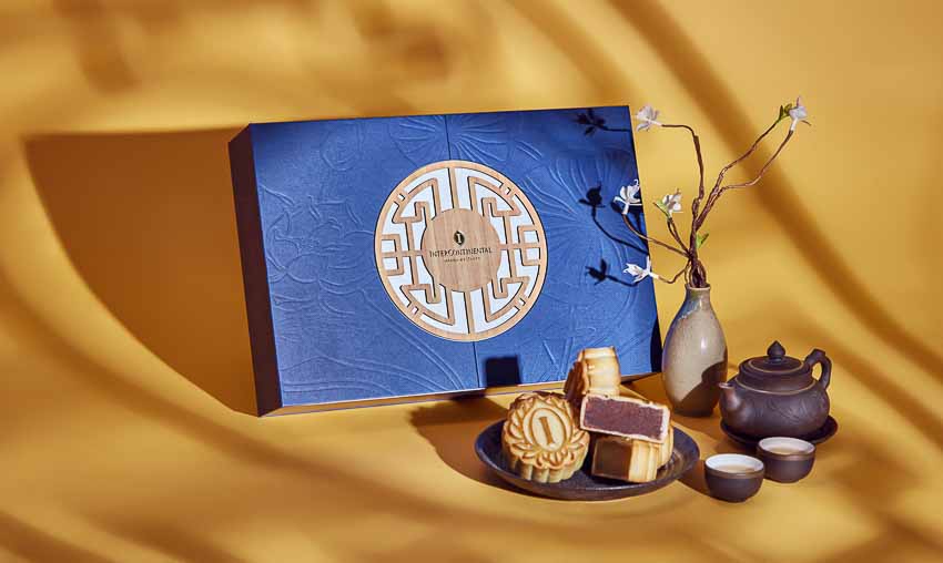 Hộp Bánh Trung Thu Mẫu hộp bánh trung thu phong cách hiện đại, tối giản