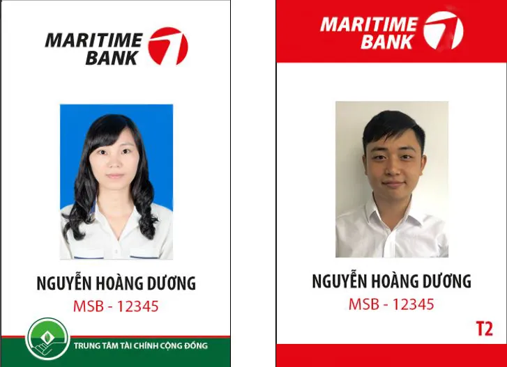 "Ngắm Nhìn" Những Mẫu Thẻ Nhân Viên Đẹp - Sang Trọng & Chuyên Nghiệp! Mau the nhan vien dep07