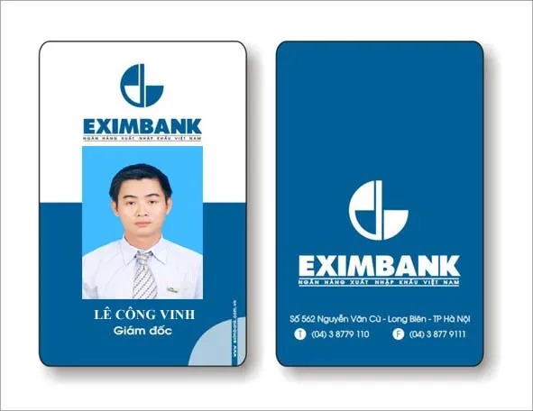 "Ngắm Nhìn" Những Mẫu Thẻ Nhân Viên Đẹp - Sang Trọng & Chuyên Nghiệp! Mau the nhan vien dep08