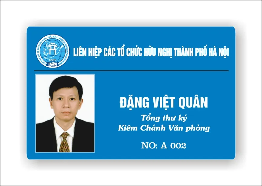 "Ngắm Nhìn" Những Mẫu Thẻ Nhân Viên Đẹp - Sang Trọng & Chuyên Nghiệp! Mau the nhan vien dep10