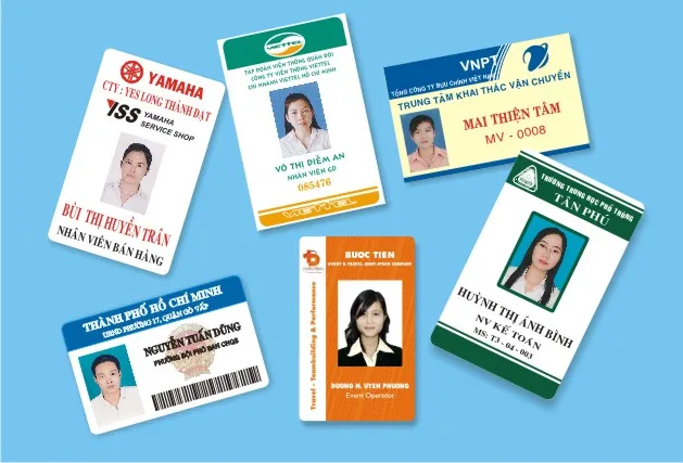 "Ngắm Nhìn" Những Mẫu Thẻ Nhân Viên Đẹp - Sang Trọng & Chuyên Nghiệp! Mau the nhan vien dep19