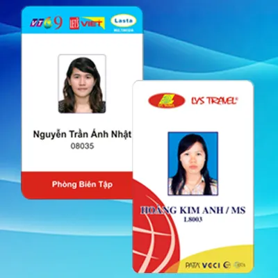 "Ngắm Nhìn" Những Mẫu Thẻ Nhân Viên Đẹp - Sang Trọng & Chuyên Nghiệp! Mau the nhan vien dep29